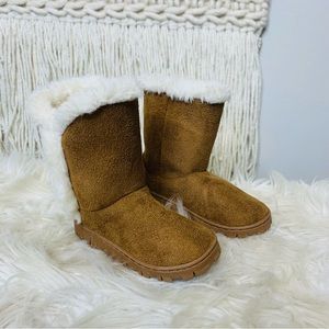 Kidgets Kids Faux Fur Lined Boots
